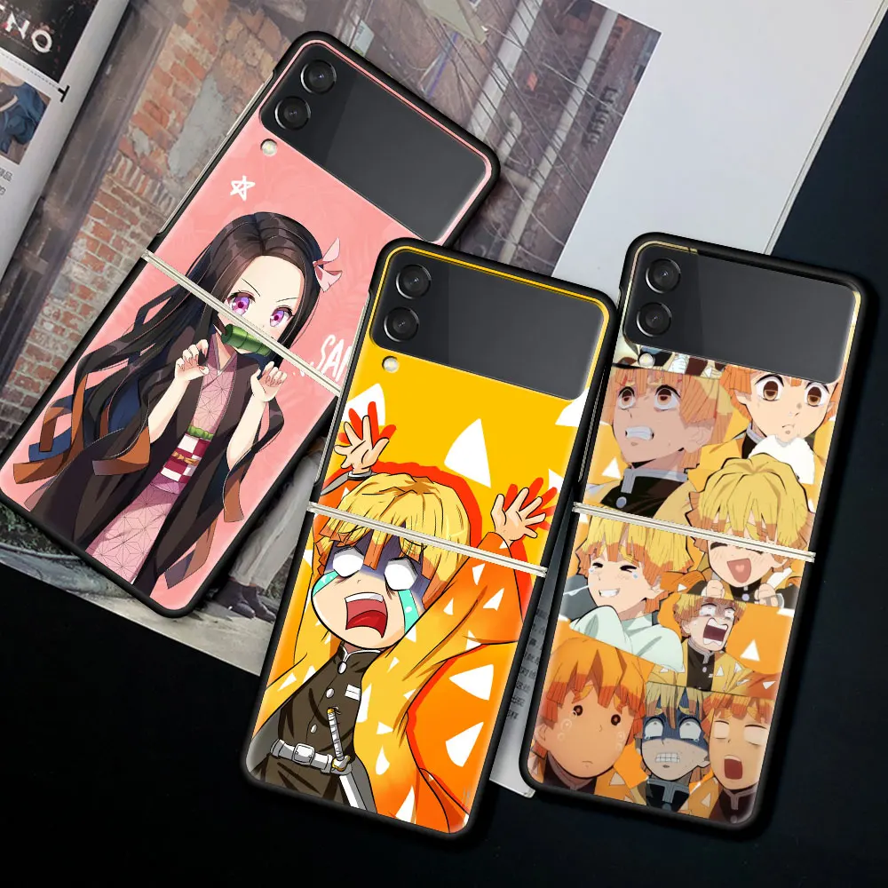For Samsung Galaxy Z Flip 3 5G Case Luxury Matte Black Hard Phone Cover ZFlip 3 Shockproof Fundas Shell Japan Anime Demon Slayer
For Samsung Galaxy Z Flip 3 5G Case Luxury Matte Black Hard Phone Cover ZFlip 3 Shockproof Fundas Shell Japan Anime Demon Slayer