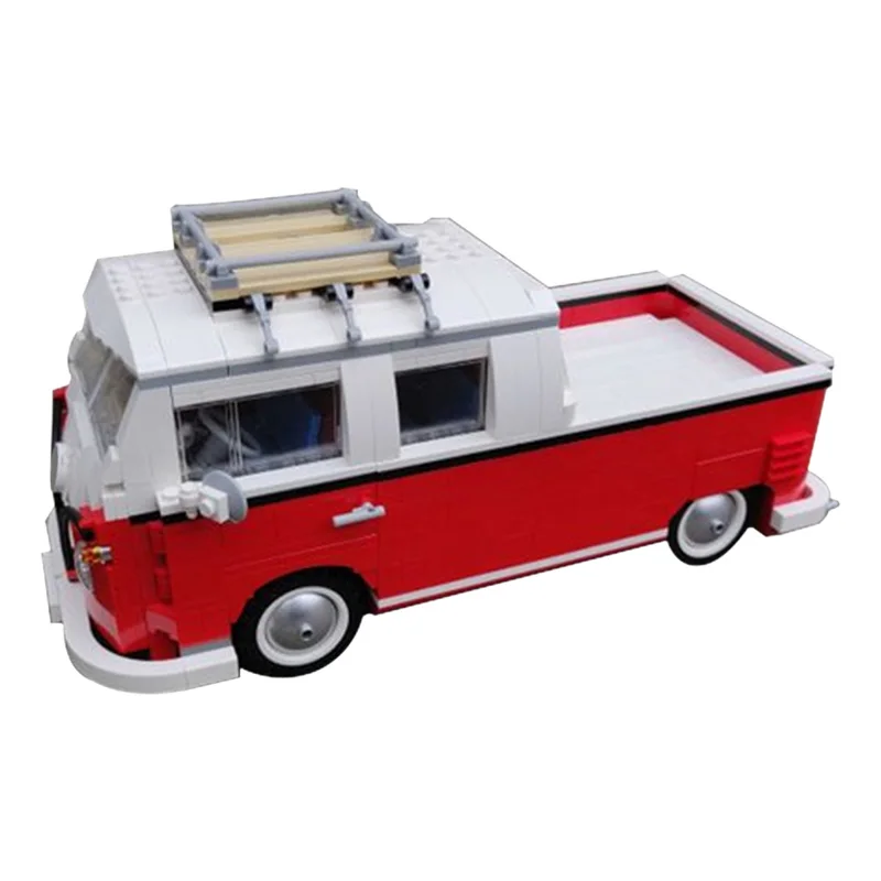 MOC-23519 T1 Doka Building Blocks Car Model Bricks Compatible 10220 High-tech Series Children Toys For Kids Boys Gifts
MOC-23519 T1 Doka Building Blocks Car Model Bricks Compatible 10220 High-tech Series Children Toys For Kids Boys Gifts