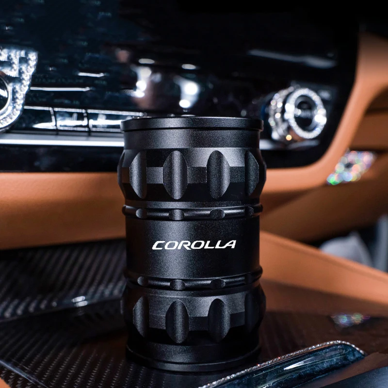 Creative Aluminum Alloy Car Ashtray Portable for Toyota Corolla 2014 2015 2016 2017 2018 Accessories Styling
Creative Aluminum Alloy Car Ashtray Portable for Toyota Corolla 2014 2015 2016 2017 2018 Accessories Styling