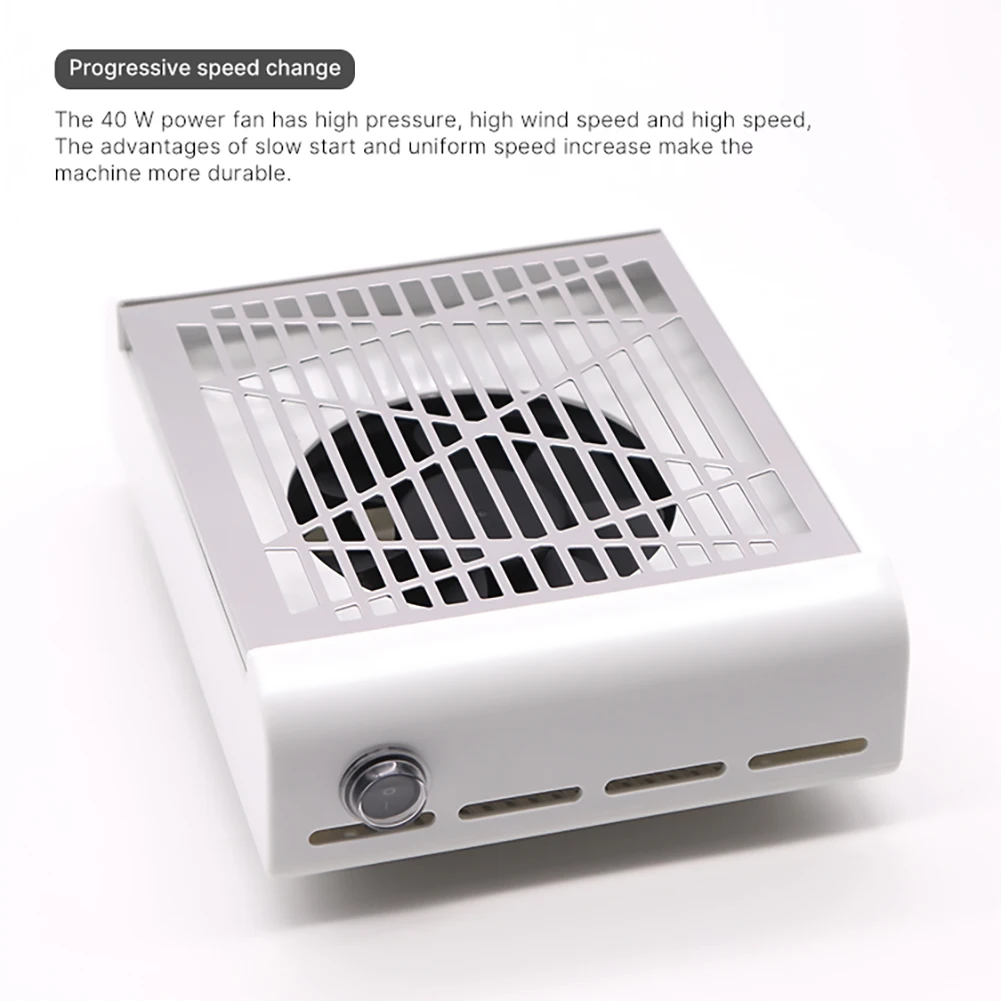 40W Nail Dust Collector Fan Vacuum Cleaner Manicure Machine Tools With Filter Strong Power Nail Art Tool Nail Vacuum Cleaner
40W Nail Dust Collector Fan Vacuum Cleaner Manicure Machine Tools With Filter Strong Power Nail Art Tool Nail Vacuum Cleaner