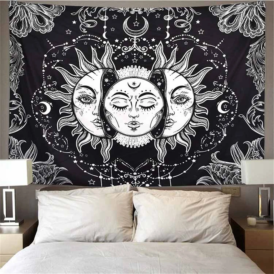 Meditation Skull Mandala Tapestry Moon Sun Wall Hanging Blanket Psychedelic Carpet Hippie Boho Mountain Floral Starry Dorm Decor
Meditation Skull Mandala Tapestry Moon Sun Wall Hanging Blanket Psychedelic Carpet Hippie Boho Mountain Floral Starry Dorm Decor