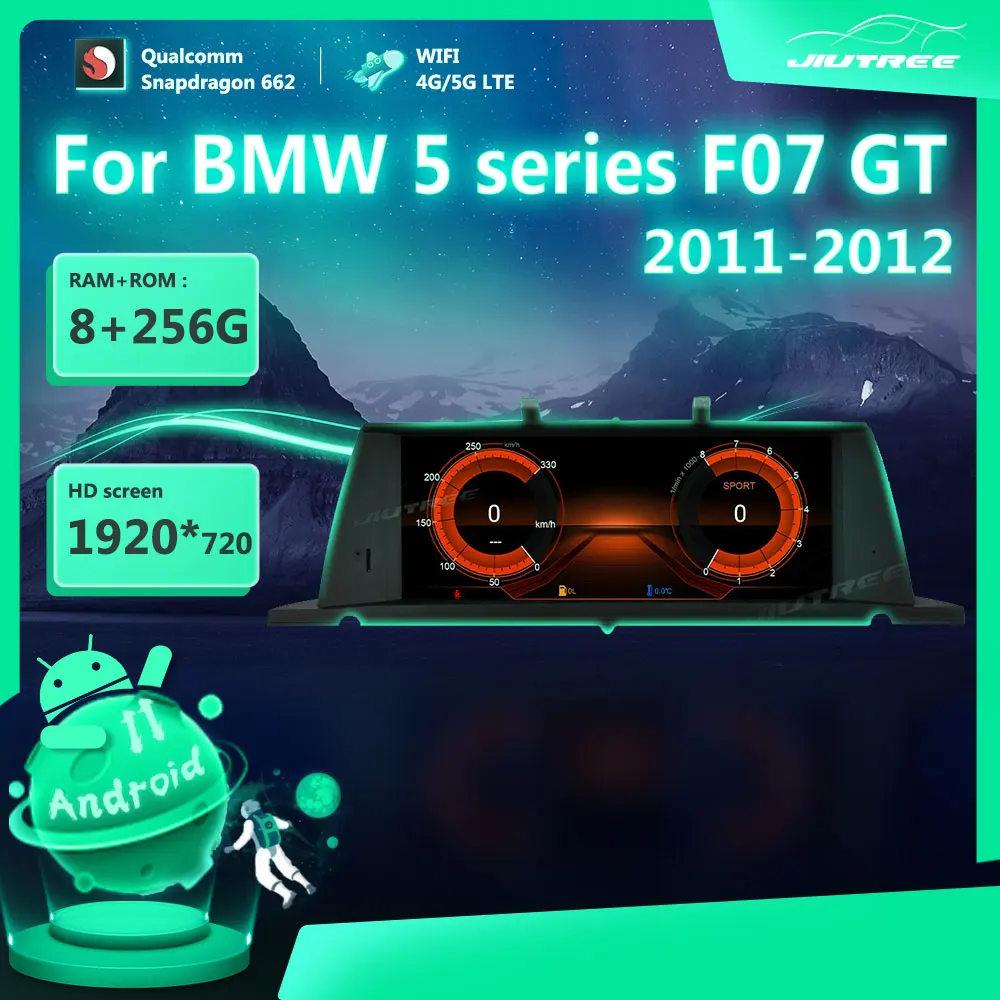 Автомобильный радиоприемник 12,3 дюйма 256G Android 11,0 для BMW 5 серии F07 GT 2011-2012 система GPS-навигация мультимедийный плеер стерео ресивер
Автомобильный радиоприемник 12,3 дюйма 256G Android 11,0 для BMW 5 серии F07 GT 2011-2012 система GPS-навигация мультимедийный плеер стерео ресивер