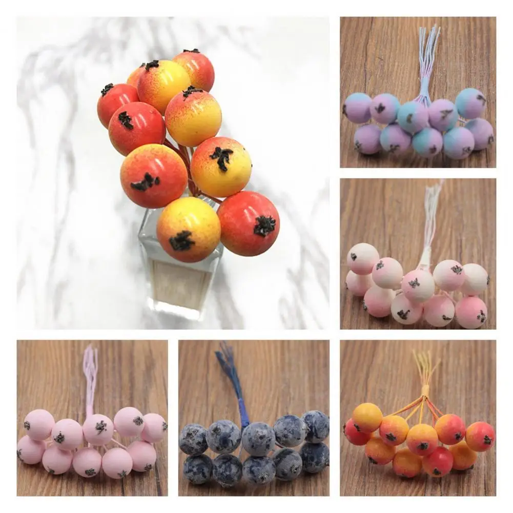 10Pcs/Bouquet Sturdy Decorative Artificial Simulation Flower Blueberry Plastic Fake Berry Exquisite for Home
10Pcs/Bouquet Sturdy Decorative Artificial Simulation Flower Blueberry Plastic Fake Berry Exquisite for Home