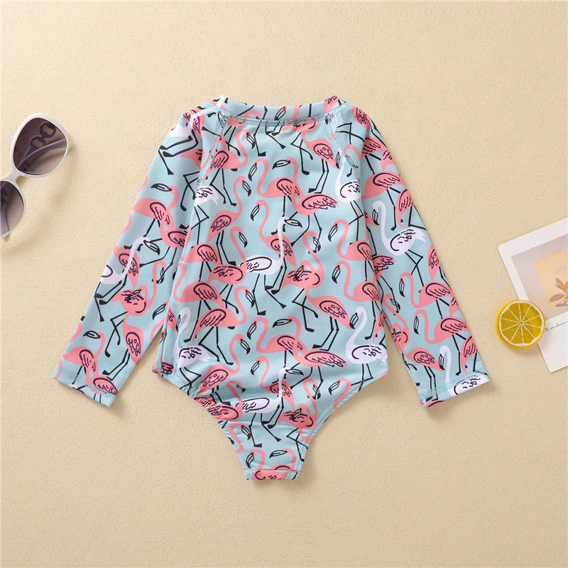 1-6Years Children Girls Summer Swimwear,Long Sleeve Zipper Round Collar Triangle Crotch Sweet Cute Cool Swimwear for Baby Girls
1-6Years Children Girls Summer Swimwear,Long Sleeve Zipper Round Collar Triangle Crotch Sweet Cute Cool Swimwear for Baby Girls