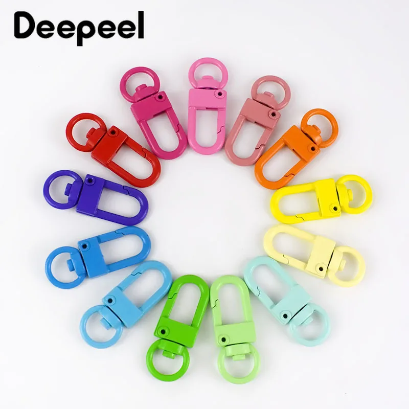 Deepeel 30 шт. 34*13 мм металлическая пружинная Поворотная кольцевая пряжка для сумок ремешок брелок защелка крючок DIY Ювелирные изделия крафт акс...
Deepeel 30 шт. 34*13 мм металлическая пружинная Поворотная кольцевая пряжка для сумок ремешок брелок защелка крючок DIY Ювелирные изделия крафт акс...