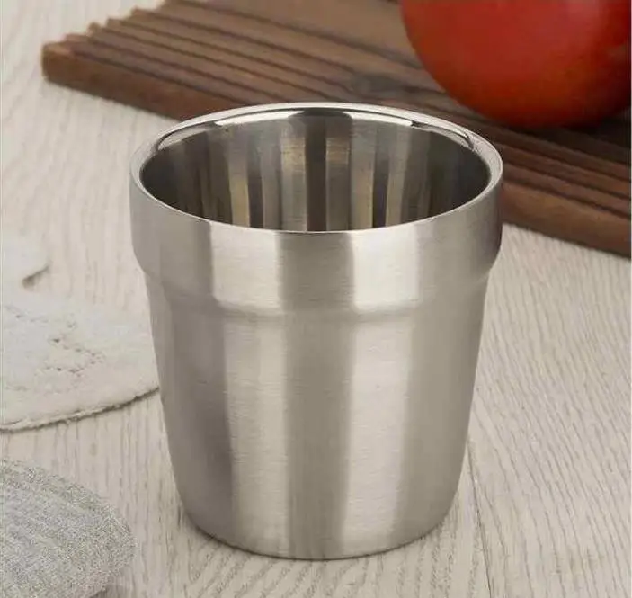 180ml Stainless Steel Cup Double Wall Mug Wine Beer Mug Camping Water Milk Coffee Mug Wholesale
180ml Stainless Steel Cup Double Wall Mug Wine Beer Mug Camping Water Milk Coffee Mug Wholesale