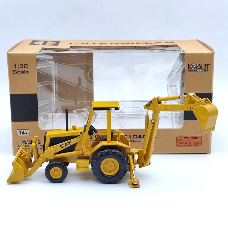 Norscot 1/32 For Caterpillar Cat 416 Backhoe Loader 55271 Diecast Models Engineering vehicle Toys Car Gift Collection
Norscot 1/32 For Caterpillar Cat 416 Backhoe Loader 55271 Diecast Models Engineering vehicle Toys Car Gift Collection