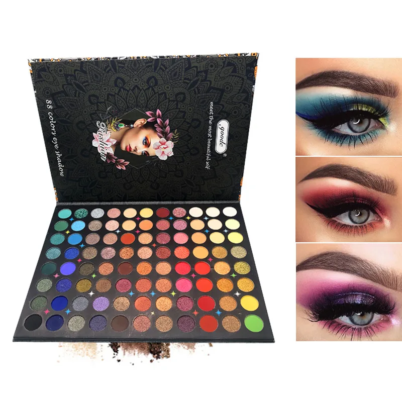 88-colors Matte Eyeshadow Shimmer Glitter Waterproof Easy to Wear Eye Shadow Powder Palette Makeup Kit Cosmetic
88-colors Matte Eyeshadow Shimmer Glitter Waterproof Easy to Wear Eye Shadow Powder Palette Makeup Kit Cosmetic