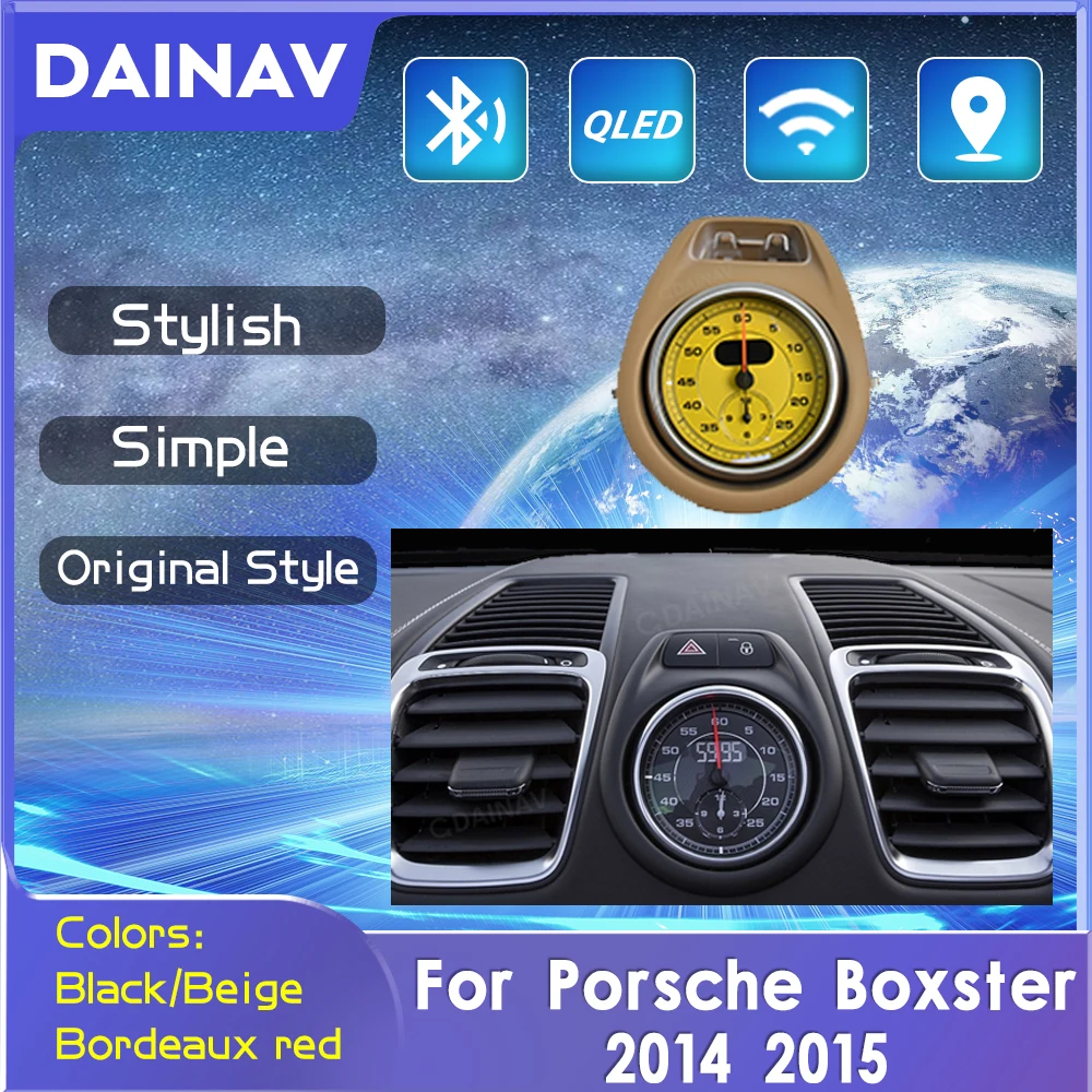 Clock Time Original Car Style FOR Porsche Boxster 2014 2015 Car Interior dashboard stopwatch decoration
Clock Time Original Car Style FOR Porsche Boxster 2014 2015 Car Interior dashboard stopwatch decoration
