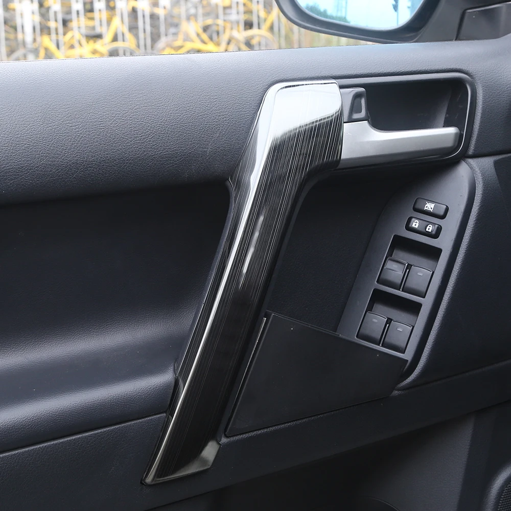 CarManGo For Toyota Land Cruiser Prado J150 2010-2020 Car Accessory Inner Door Handrail Panel Trim Cover Sticker Frame Interior
CarManGo For Toyota Land Cruiser Prado J150 2010-2020 Car Accessory Inner Door Handrail Panel Trim Cover Sticker Frame Interior