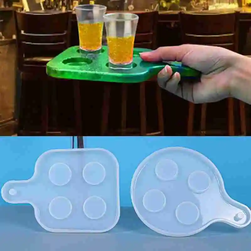 New Wine Glass Holder Silicone Resin Mold Bottle Shelf Epoxy Tray DIY Storage Home Round Coaster Decoration Glass Mold Resi Q8J9
New Wine Glass Holder Silicone Resin Mold Bottle Shelf Epoxy Tray DIY Storage Home Round Coaster Decoration Glass Mold Resi Q8J9