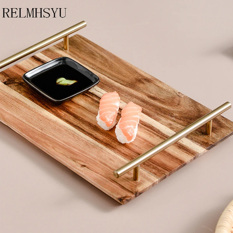 1PC Japanese Style Wooden Tray With Handles Cake Dessert Fruit Sushi Plate Dish Table Decoration Tableware
1PC Japanese Style Wooden Tray With Handles Cake Dessert Fruit Sushi Plate Dish Table Decoration Tableware