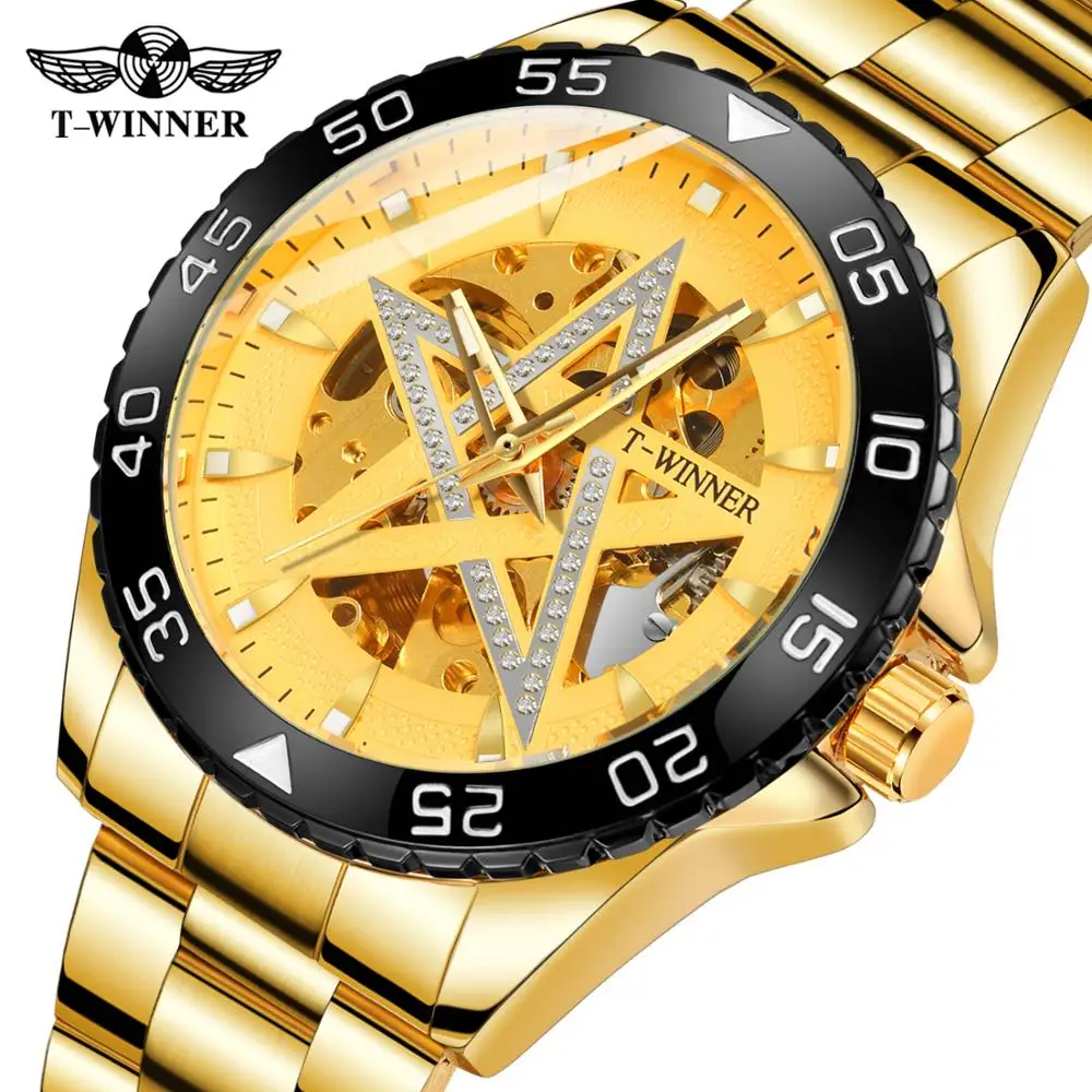 Original Watch T-winner Men's Fashion Star Automatic Skeleton Unique Design Alloy Case Stainless Steel Bracelet WRG8192M4
Original Watch T-winner Men's Fashion Star Automatic Skeleton Unique Design Alloy Case Stainless Steel Bracelet WRG8192M4