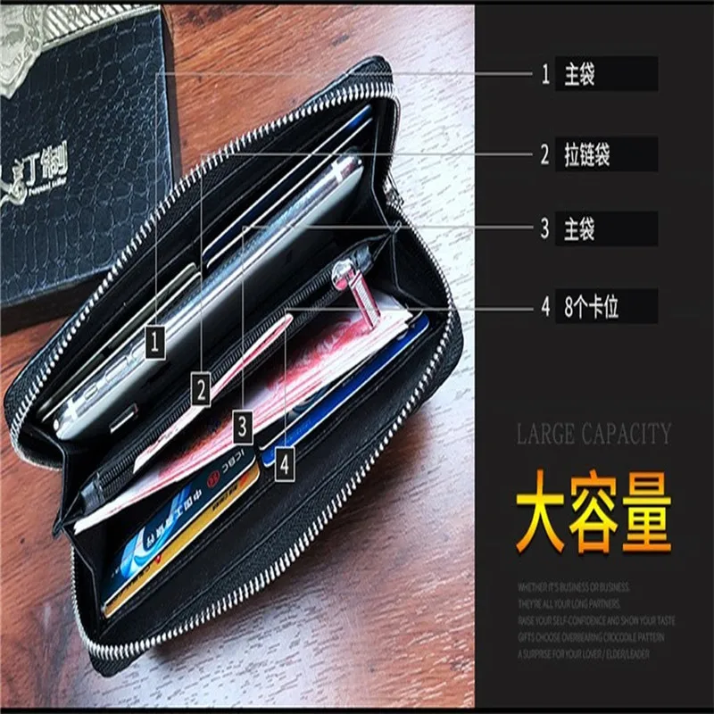 Leather crocodile travel bag men's large capacity luggage Baotou layer cowhide business boarding bag portable business bag tide
Leather crocodile travel bag men's large capacity luggage Baotou layer cowhide business boarding bag portable business bag tide