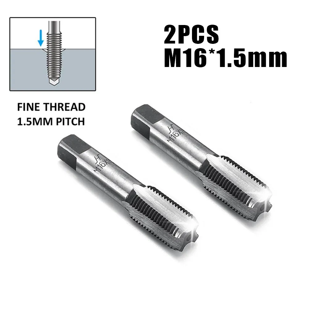 2 Pcs Tap HSS 16mmx1.5 Metric Taper & Plug Tap Right Hand Thread M16x1.5mm Pitch Repair Tools Hand Tool
2 Pcs Tap HSS 16mmx1.5 Metric Taper & Plug Tap Right Hand Thread M16x1.5mm Pitch Repair Tools Hand Tool