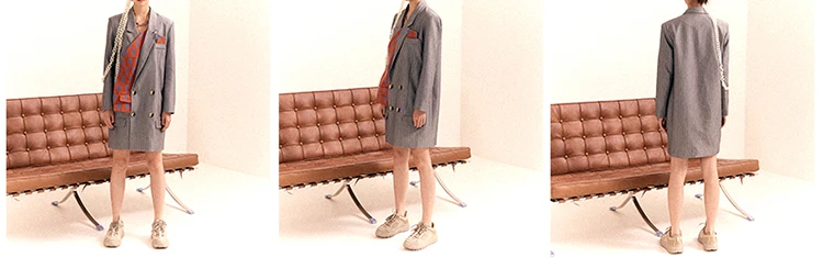 Fashion Autumn Women Blazers and Jackets Work Office Lady Suit Double Breasted Patchwork Business Female Blazer Women Coat SL381
Fashion Autumn Women Blazers and Jackets Work Office Lady Suit Double Breasted Patchwork Business Female Blazer Women Coat SL381