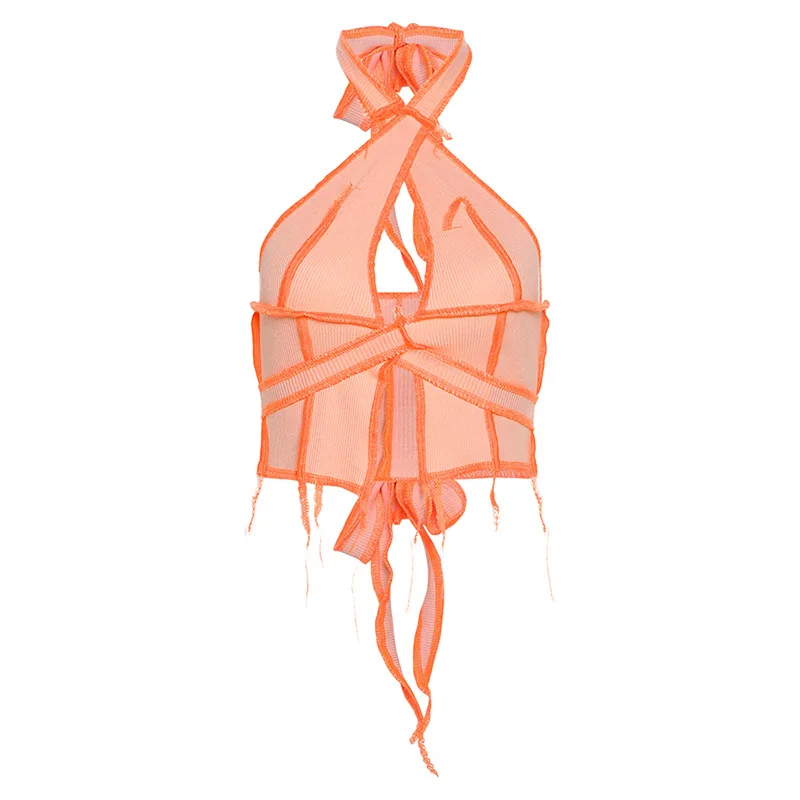 Women Patchwork Hollow Out Tank Top Knit Tassel Halter Lace Up Sleeveless Backless Slim Crop Top Summer 2021 Streetwear Yuqung
Women Patchwork Hollow Out Tank Top Knit Tassel Halter Lace Up Sleeveless Backless Slim Crop Top Summer 2021 Streetwear Yuqung