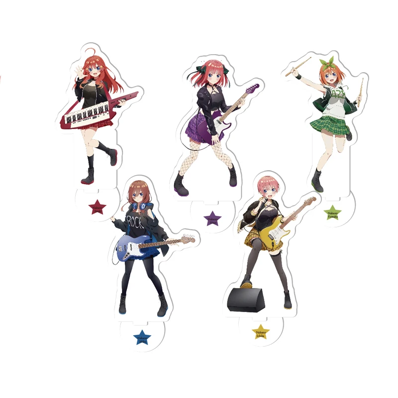 Anime The Quintessential Quintuplets Campus Rock Series Nakano Ichika Miku Acrylic Stand Figure Model Plate Cosplay Decor Toys
Anime The Quintessential Quintuplets Campus Rock Series Nakano Ichika Miku Acrylic Stand Figure Model Plate Cosplay Decor Toys