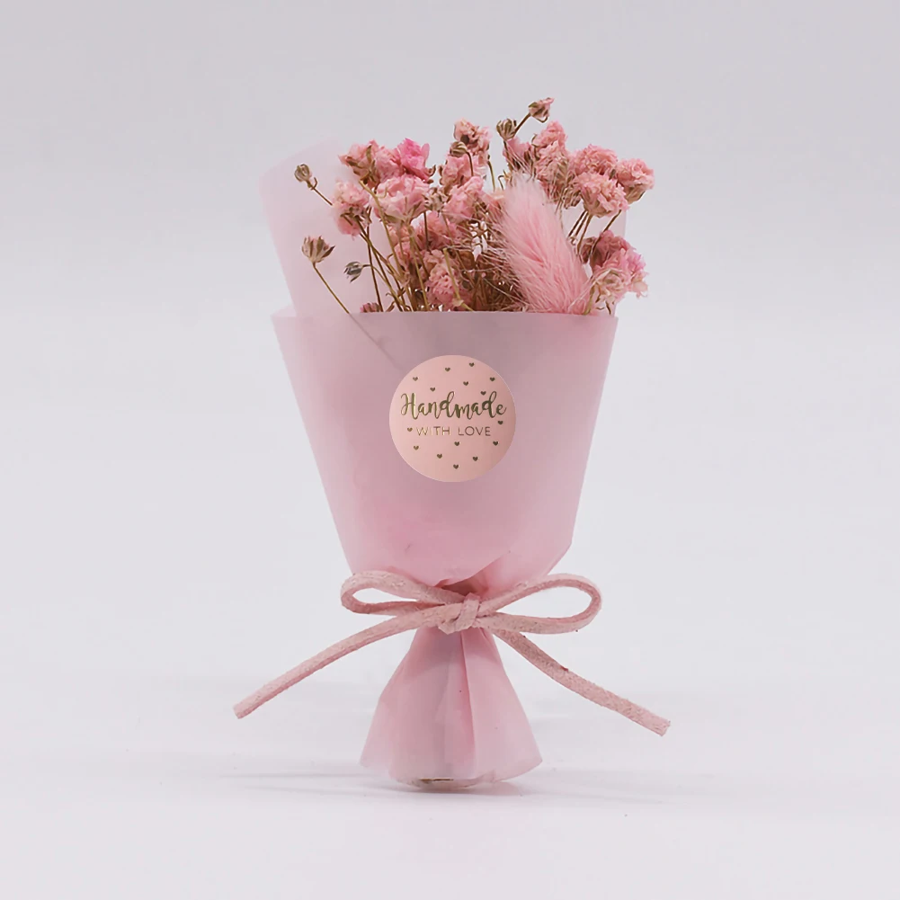 500PCS /Roll Pink Handmade with Love Stickers with Gold Foil Pink Stickers for Company Giveaway & Birthday Party Favors Labels
500PCS /Roll Pink Handmade with Love Stickers with Gold Foil Pink Stickers for Company Giveaway & Birthday Party Favors Labels