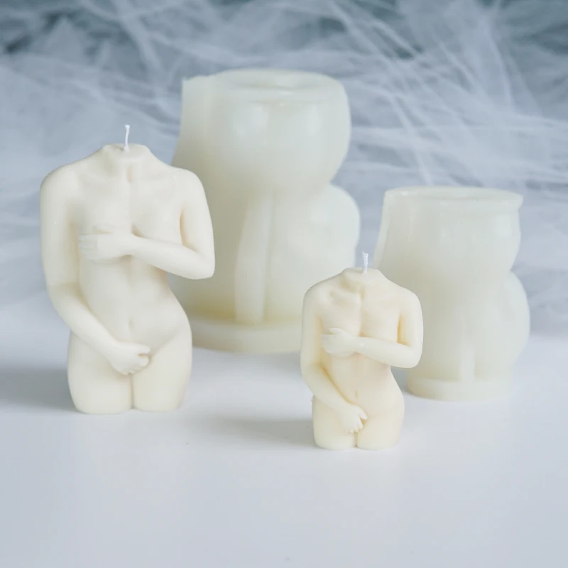 Shy Female Body Silicone Candle Plastic Moulds Diy Gypsum Naked Body Plaster Crafts Mold Handmade Soap Making Home Decoration
Shy Female Body Silicone Candle Plastic Moulds Diy Gypsum Naked Body Plaster Crafts Mold Handmade Soap Making Home Decoration