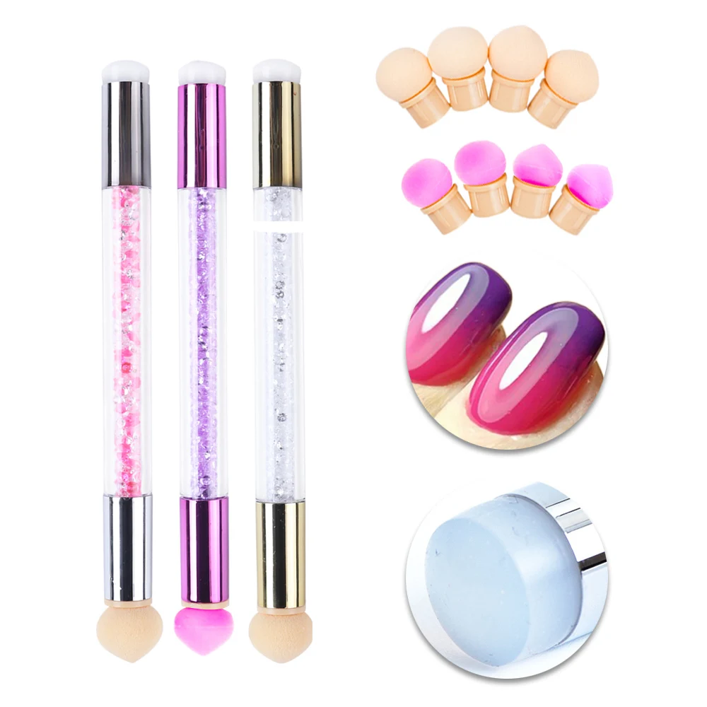 1 шт. штамп для ногтей Прозрачная силиконовая двухсторонняя градиентная щетка для маникюра скребок для полировки шаблон для переноса изобр...
1 шт. штамп для ногтей Прозрачная силиконовая двухсторонняя градиентная щетка для маникюра скребок для полировки шаблон для переноса изобр...