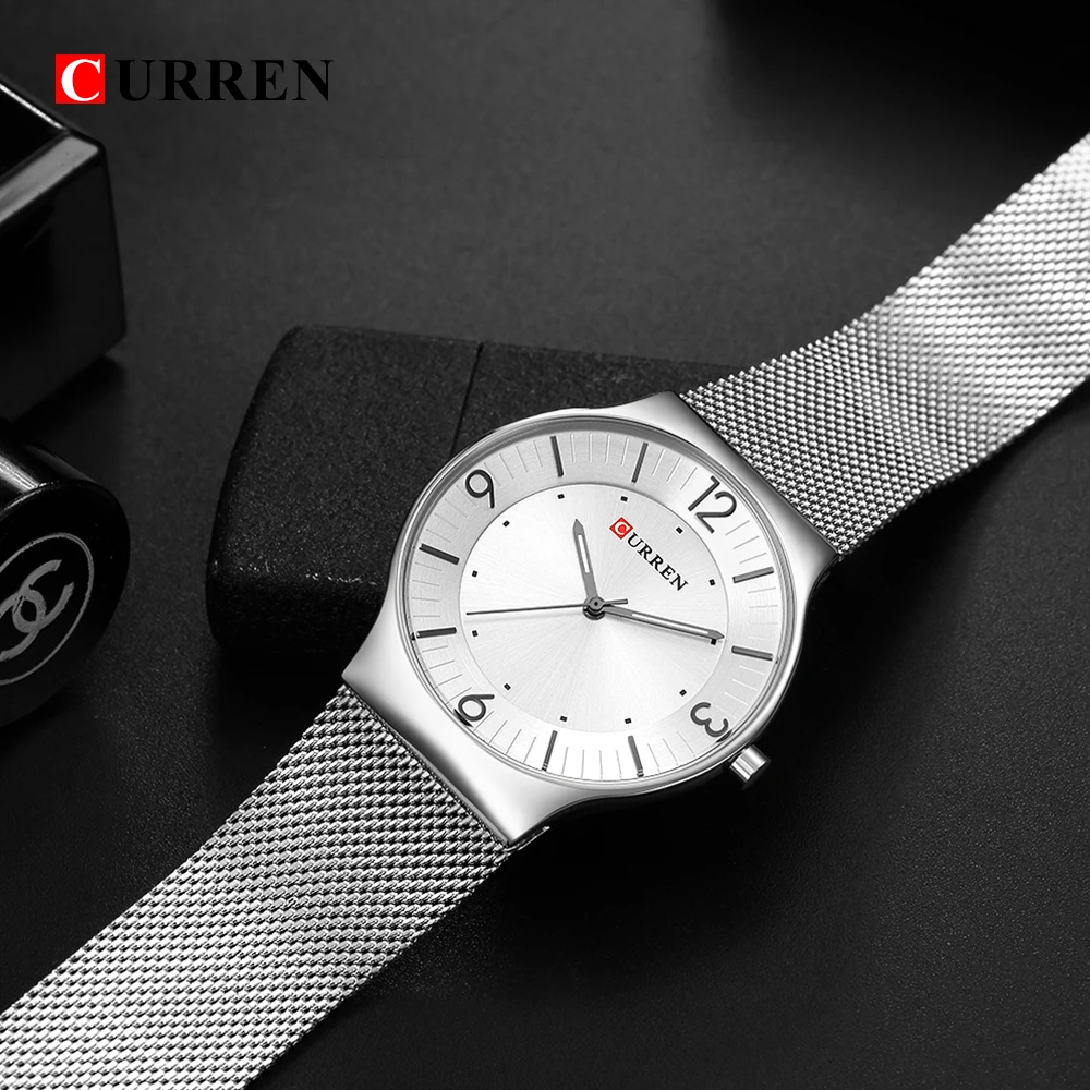 CURREN Watches Men Top Brand Luxury Quartz-Watches Classic Black Business Wrist Watch Full Steel Band Clock Relogio Masculino
CURREN Watches Men Top Brand Luxury Quartz-Watches Classic Black Business Wrist Watch Full Steel Band Clock Relogio Masculino
