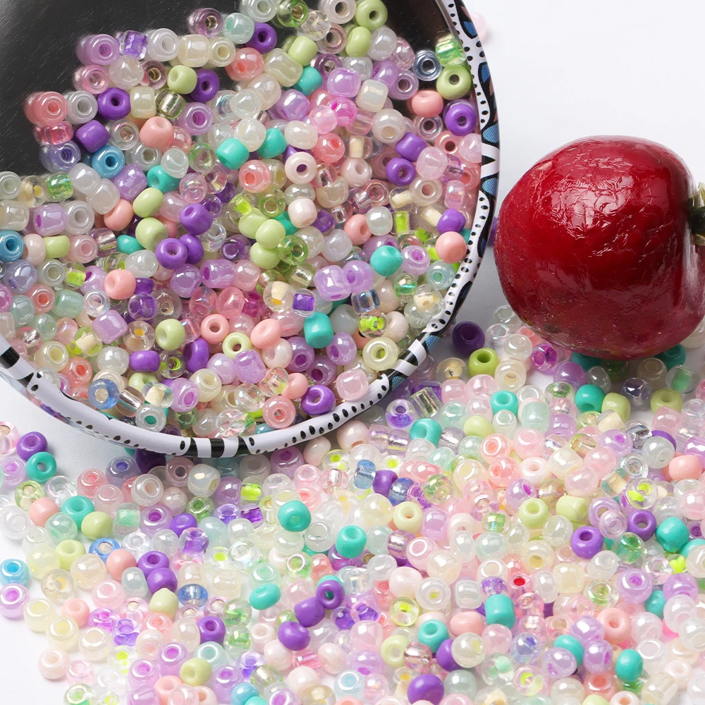 2mm 3mm 4mm Acrylic Jewelry Beads Czech Glass Seed Beads for DIY Bracelet Necklace Charms Accessories Spacer Beads Supplies
2mm 3mm 4mm Acrylic Jewelry Beads Czech Glass Seed Beads for DIY Bracelet Necklace Charms Accessories Spacer Beads Supplies
