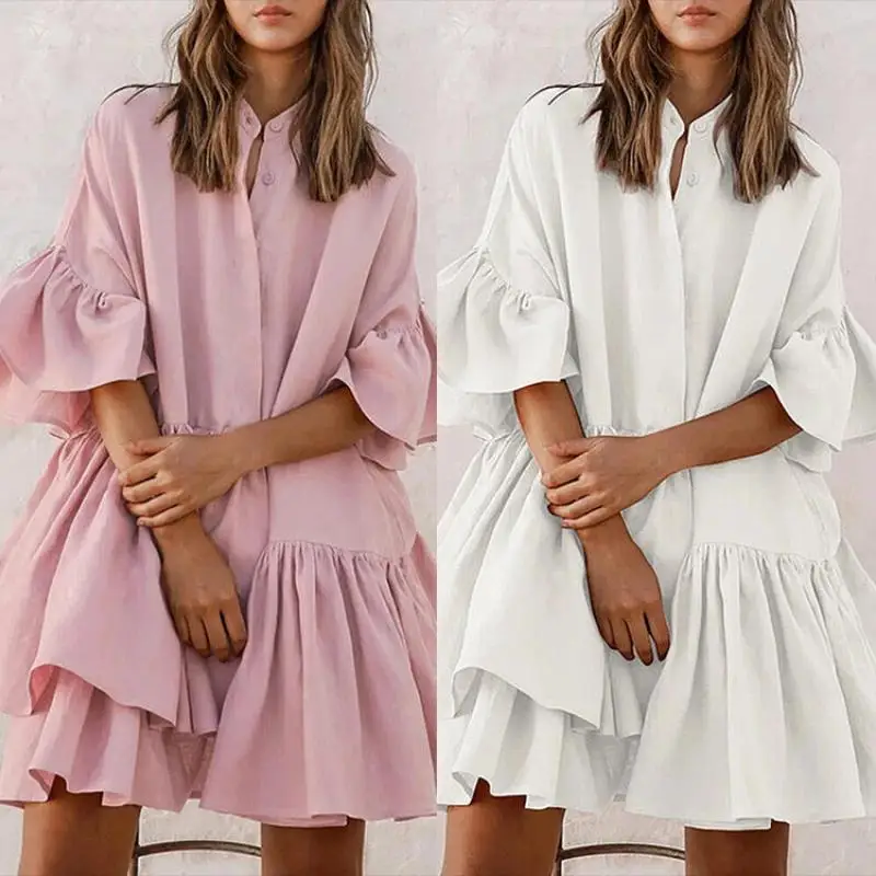 2021 Summer and Autumn New Fashion Cute Chiffon Loose Pink Princess Lace Irregular Lace Sleeves High-End Ladies Dress
2021 Summer and Autumn New Fashion Cute Chiffon Loose Pink Princess Lace Irregular Lace Sleeves High-End Ladies Dress