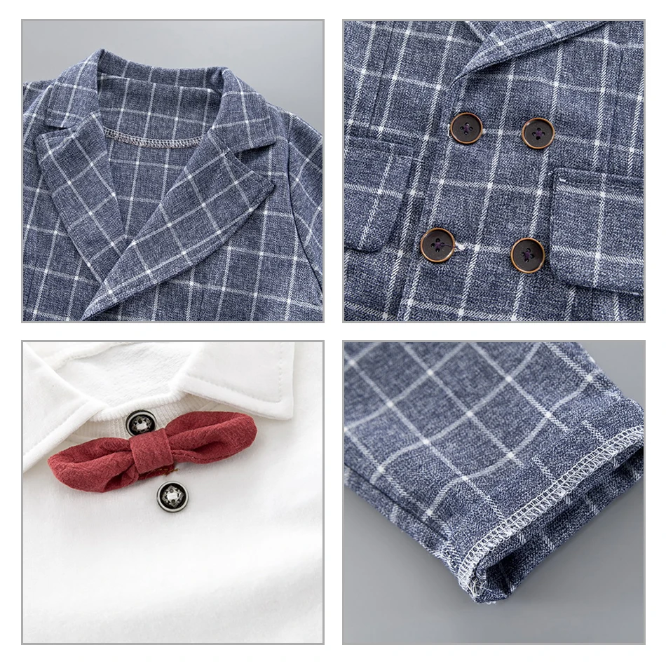 2020 Autumn formal Suit For Toddler Kids Blazers Korean Jacket for Boy Costume Spring Wedding Wear Children Clothing Sets
2020 Autumn formal Suit For Toddler Kids Blazers Korean Jacket for Boy Costume Spring Wedding Wear Children Clothing Sets