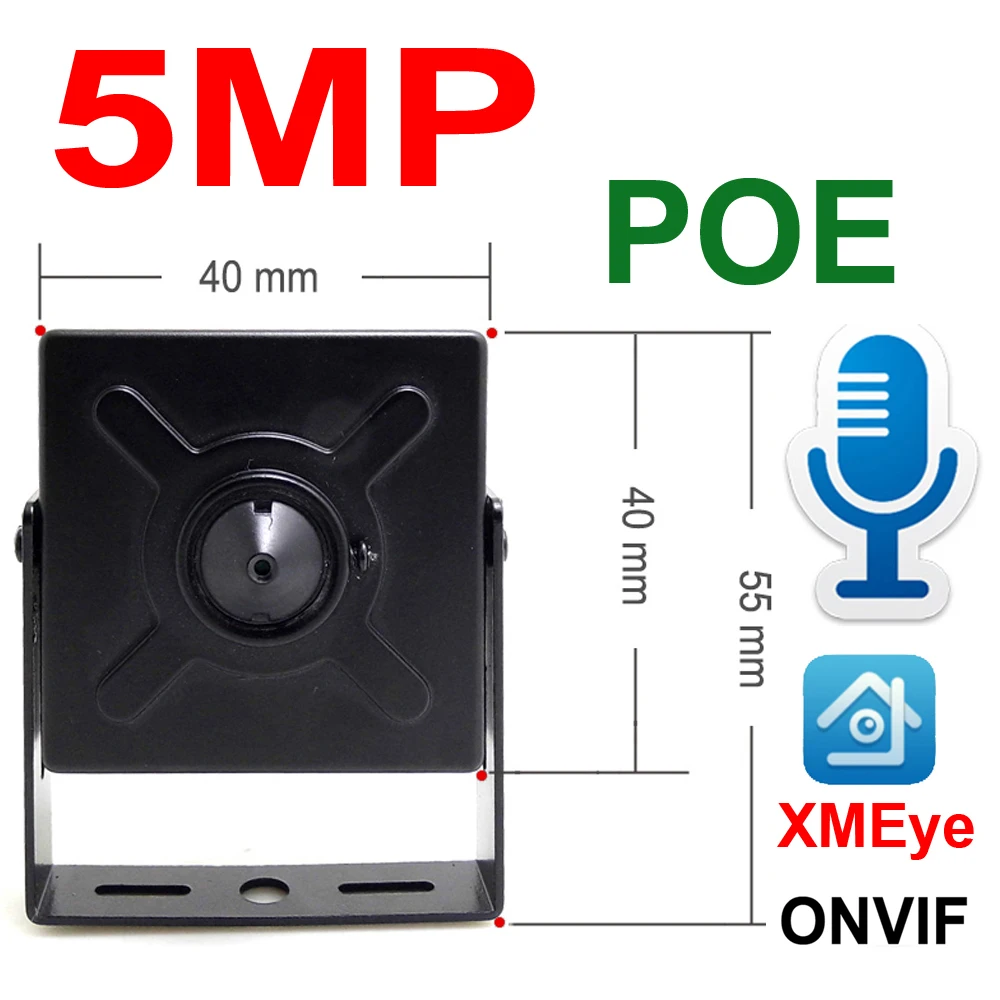 JIENUO 5MP Mini Ip Camera Poe Audio Micro Cctv Security Video Surveillance IPCam Indoor Home Onvif Small CCTV HD Network Xmeye
JIENUO 5MP Mini Ip Camera Poe Audio Micro Cctv Security Video Surveillance IPCam Indoor Home Onvif Small CCTV HD Network Xmeye