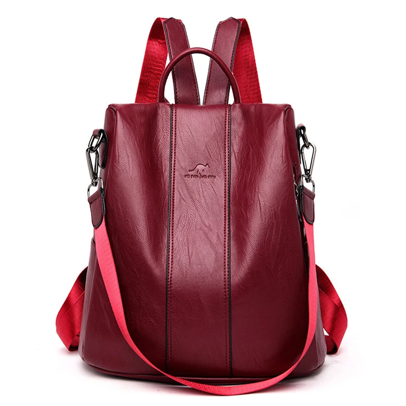 Luxury Women Backpacks 2019 Soft Leather Female Travel Shoulder Bags Backpack High Quality School Bags For Girls Bolsa Mochilas
Luxury Women Backpacks 2019 Soft Leather Female Travel Shoulder Bags Backpack High Quality School Bags For Girls Bolsa Mochilas