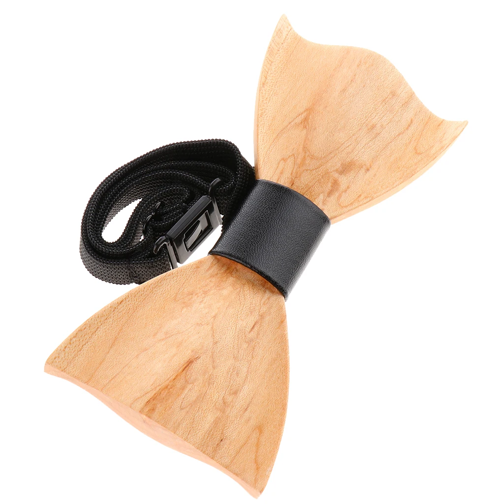 Adjustable Mens Wedding Wooden Bow Tie Butterfly Wooden Bowtie Solid Necktie
Adjustable Mens Wedding Wooden Bow Tie Butterfly Wooden Bowtie Solid Necktie