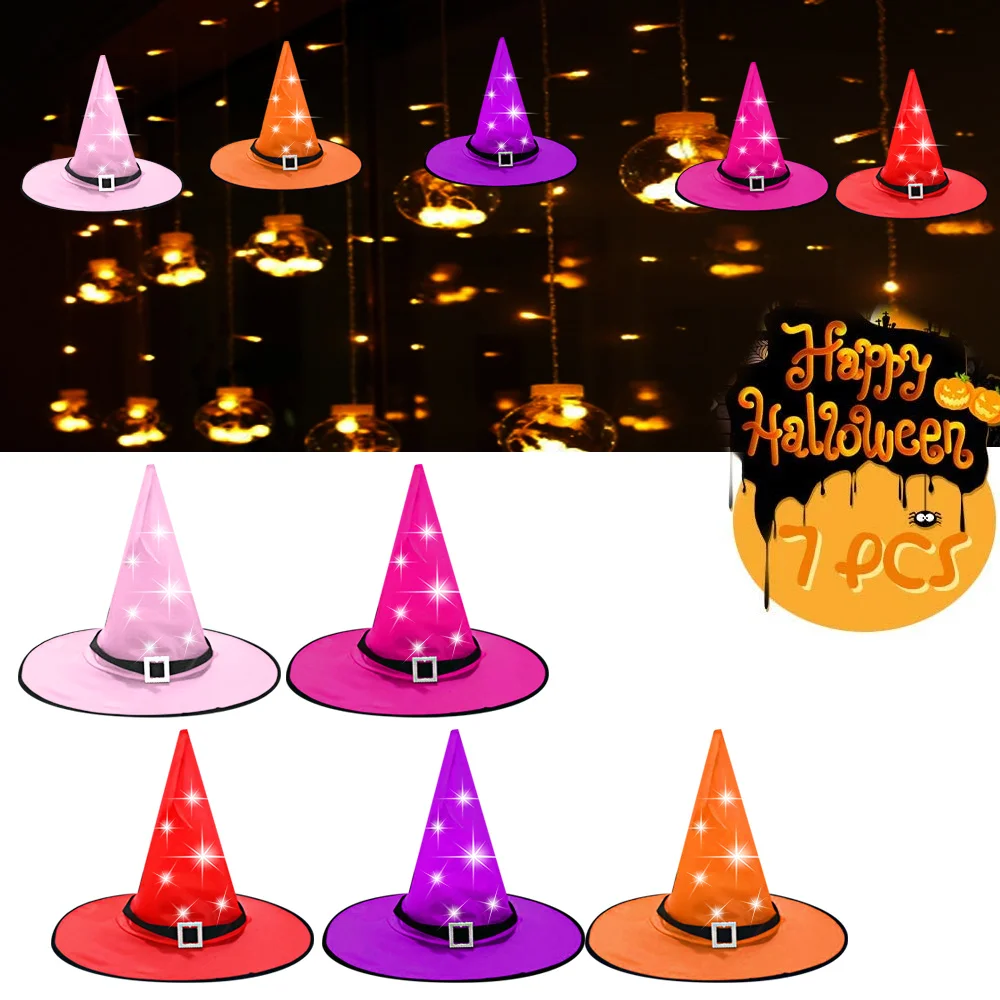 1 шт. украшение на Хэллоуин, шляпы ведьмы, светодиодные фонари, кепка, реквизит для костюма на Хэллоуин, наружное дерево, подвесное украшение,... 
1 шт. украшение на Хэллоуин, шляпы ведьмы, светодиодные фонари, кепка, реквизит для костюма на Хэллоуин, наружное дерево, подвесное украшение,...