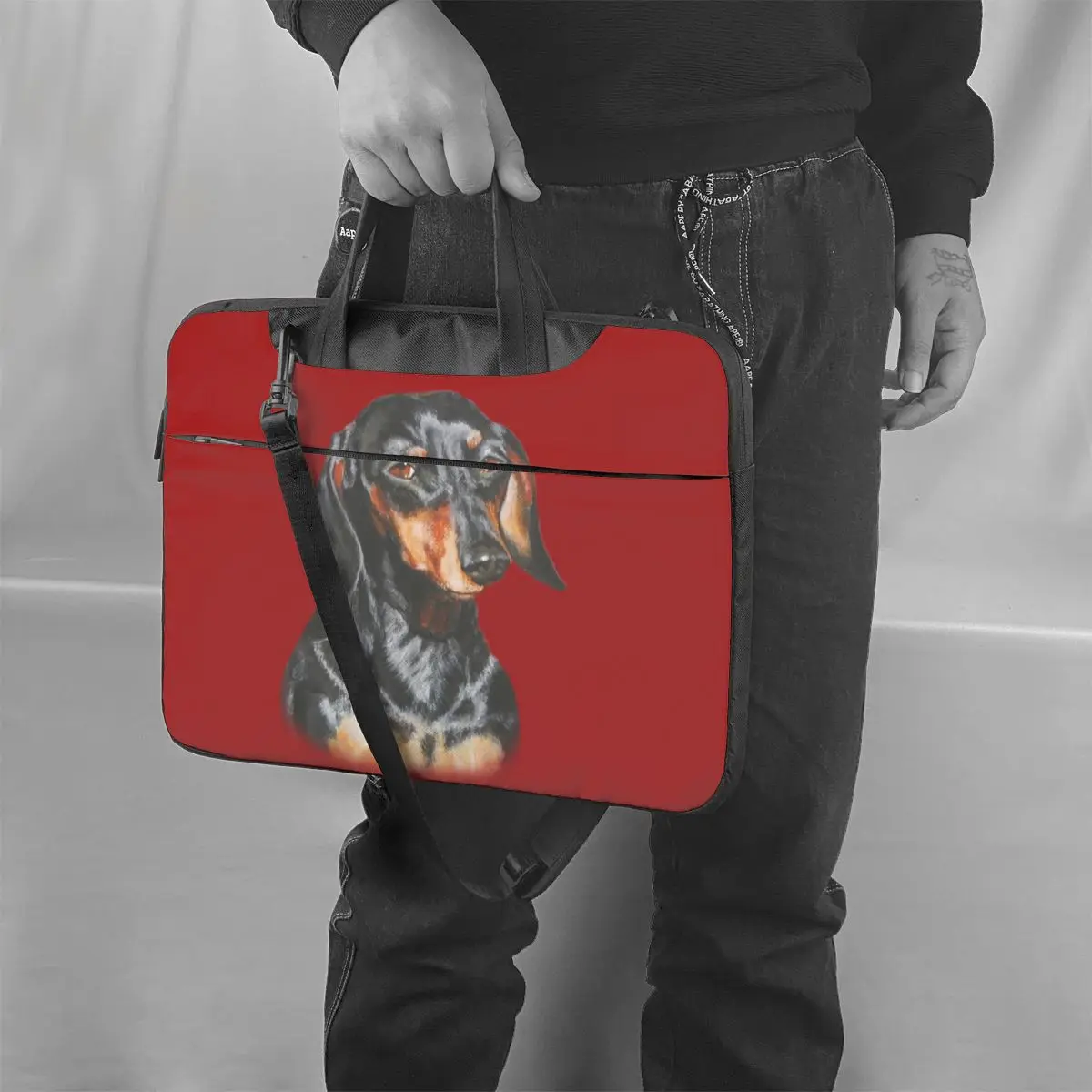 Dachshund Laptop Bag Case Crossbody Shockproof Computer Bag Soft Bicycle Laptop Pouch
Dachshund Laptop Bag Case Crossbody Shockproof Computer Bag Soft Bicycle Laptop Pouch