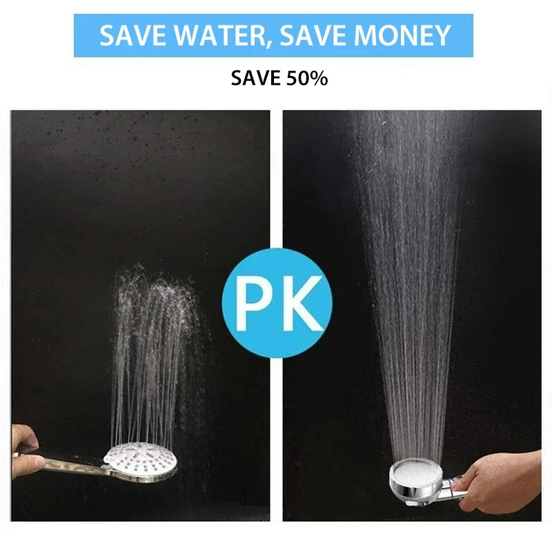 'The Best' Three-Mode Adjustment Shower Heads Multifunction Shower Head Home Bathroom 889
'The Best' Three-Mode Adjustment Shower Heads Multifunction Shower Head Home Bathroom 889