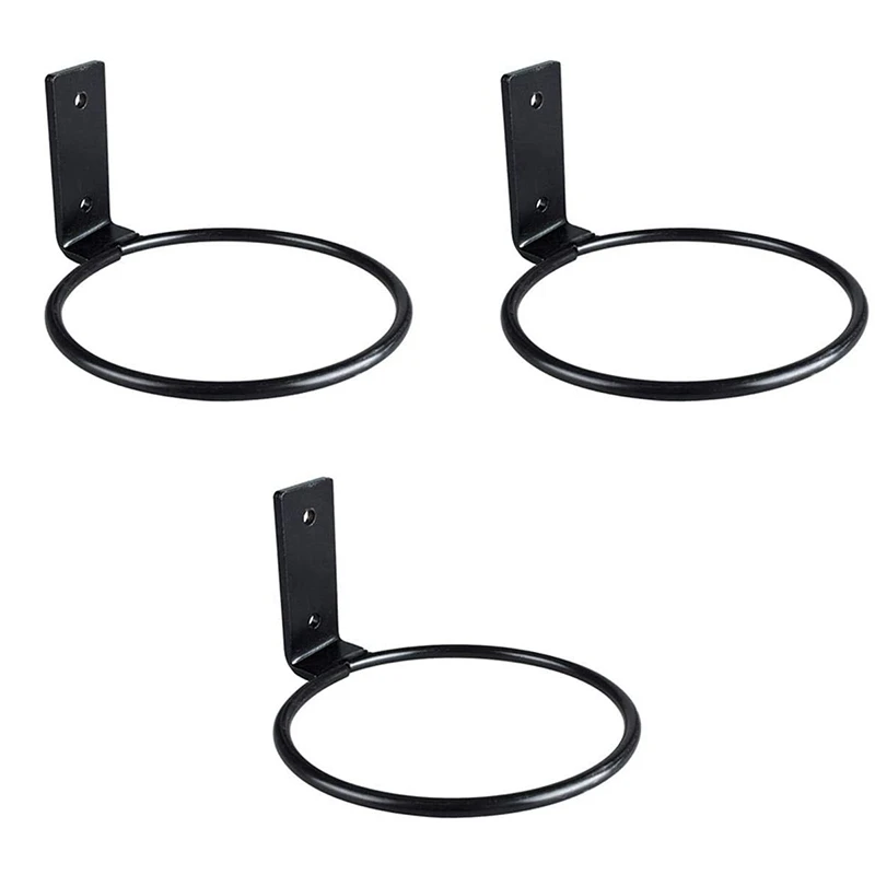 3 Pack Flower Pot Holder Ring Wall Mounted Iron Planter Hook 4Inch Flower Pot Ring Wall Bracket Hanging Railing Planter
3 Pack Flower Pot Holder Ring Wall Mounted Iron Planter Hook 4Inch Flower Pot Ring Wall Bracket Hanging Railing Planter