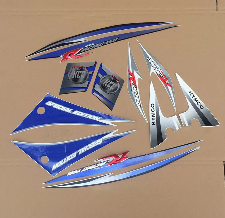 Motorcycle Whole Car Sticker / Decal Blue Matching for Kymco Corner Lover Racing150 Kcc 4v
Motorcycle Whole Car Sticker / Decal Blue Matching for Kymco Corner Lover Racing150 Kcc 4v