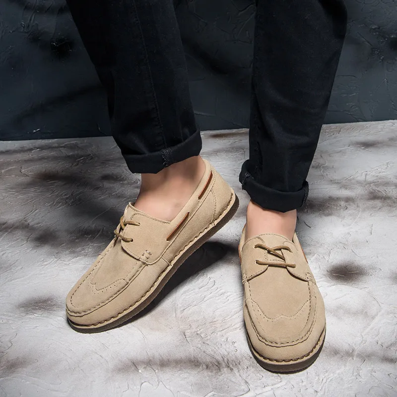 Fashion men's shoes 2019 spring and autumn brand business suede soft and comfortable lightweight simple comfortable loafers
Fashion men's shoes 2019 spring and autumn brand business suede soft and comfortable lightweight simple comfortable loafers