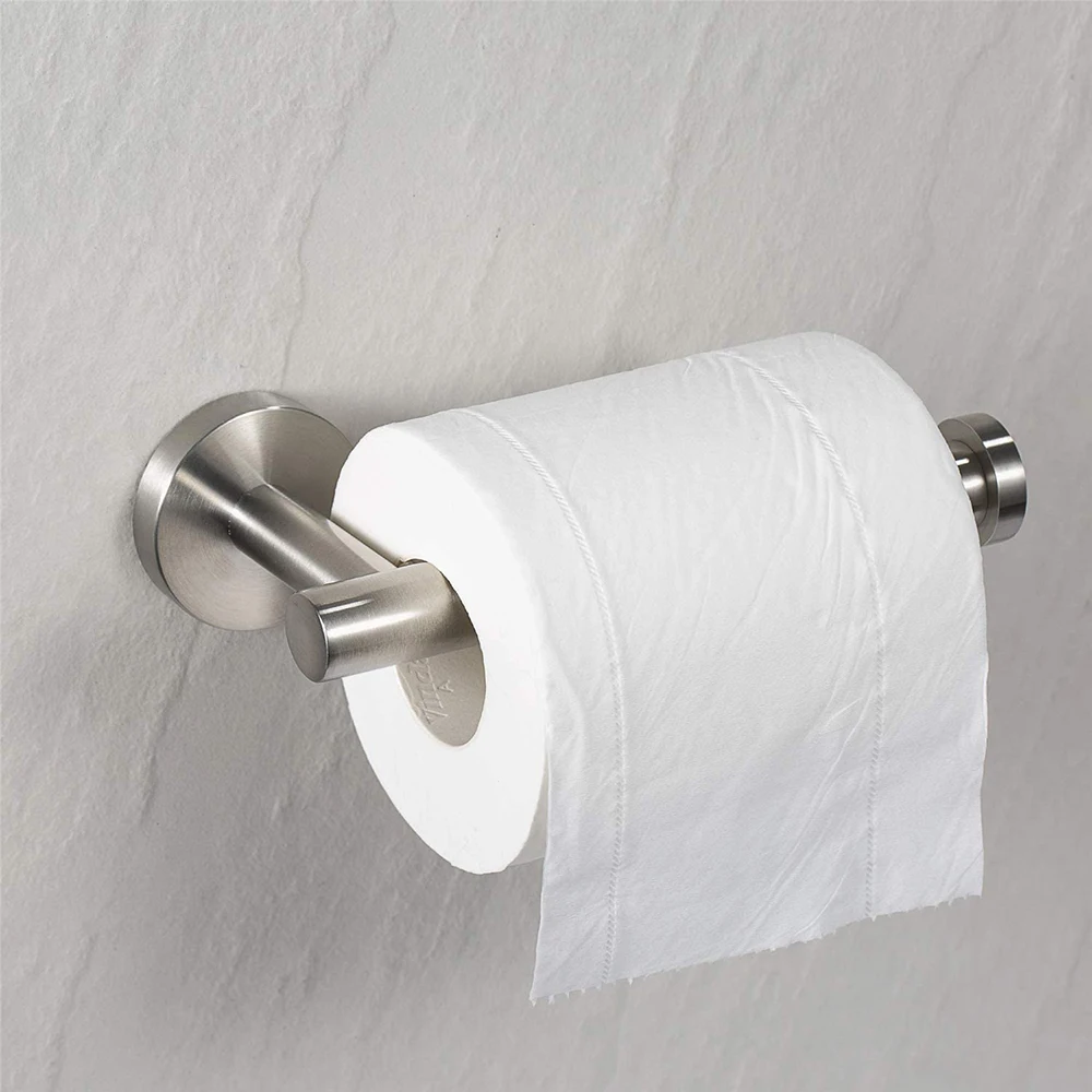 Toilet Paper Holder 304 Stainless Steel Wall Mounted Roll Paper Accessory Kitchen Tissue Towel Rack Bathroom Home Organizer
Toilet Paper Holder 304 Stainless Steel Wall Mounted Roll Paper Accessory Kitchen Tissue Towel Rack Bathroom Home Organizer