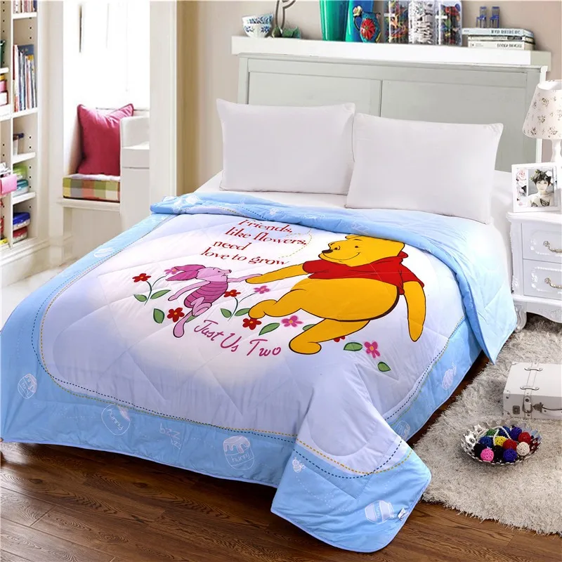 Disney Kids Summer Quilt 200x230CM Winnie Bear Pet Good Friends Cute Air Condition Blankets Comforter for Children Gift Sleeping
Disney Kids Summer Quilt 200x230CM Winnie Bear Pet Good Friends Cute Air Condition Blankets Comforter for Children Gift Sleeping
