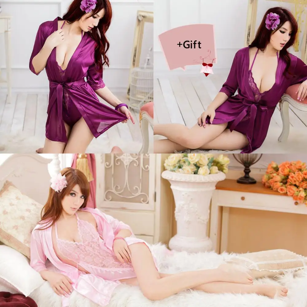 Women Sexy 2 Pieces Dress Bath Robe Home Clothes Nightwear Embroidery Sleep Night gown nightwear For Women night dress
Women Sexy 2 Pieces Dress Bath Robe Home Clothes Nightwear Embroidery Sleep Night gown nightwear For Women night dress