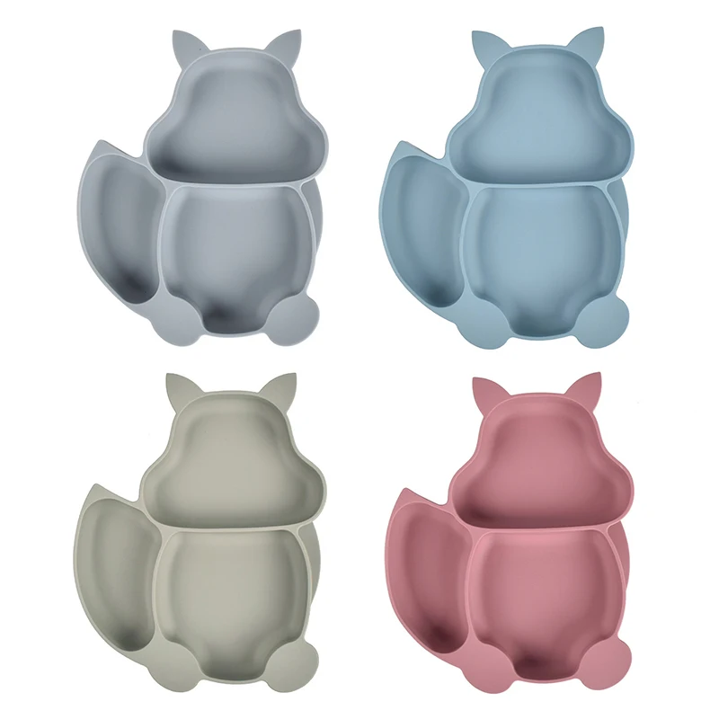 Best Gift Silicone Dinner Plate Cartoon Squirrel Cute Tableware Baby Feeding Set Waterproof Dividing Plate Silicone Toddler
Best Gift Silicone Dinner Plate Cartoon Squirrel Cute Tableware Baby Feeding Set Waterproof Dividing Plate Silicone Toddler