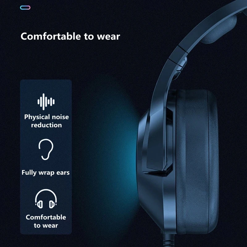 K9 Black Demon Version Cat Ear Gaming Headphones With Mic RGB Luminous Mobile Phone Noise Reduction Headset Computer Accessories 
K9 Black Demon Version Cat Ear Gaming Headphones With Mic RGB Luminous Mobile Phone Noise Reduction Headset Computer Accessories