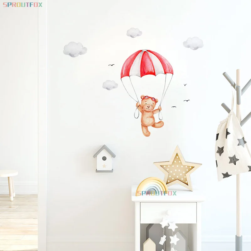 Cute Bears Swinging Bedroom Wall Stickers For Kids Rooms Wall Decal Children Rooms Home Decoration Nursery Waterproof Stickers
Cute Bears Swinging Bedroom Wall Stickers For Kids Rooms Wall Decal Children Rooms Home Decoration Nursery Waterproof Stickers