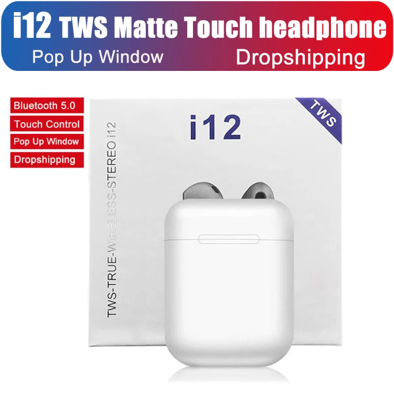 Оригинальные i12 TWS 2019 беспроводные наушники мини Bluetooth 5 0 для iPhone samsung xiaomi not PK i7s i9s