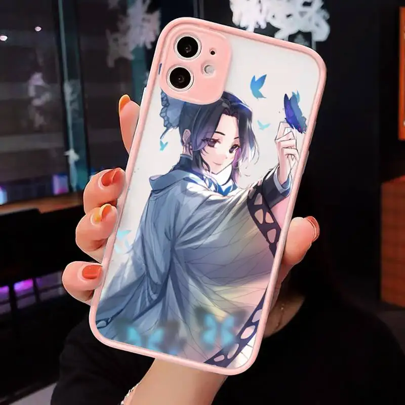 Kochou Shinobu Phone Case Matte Transparent For iPhone 12 Mini 11 Pro XR XS Max 7 8 Plus
Kochou Shinobu Phone Case Matte Transparent For iPhone 12 Mini 11 Pro XR XS Max 7 8 Plus