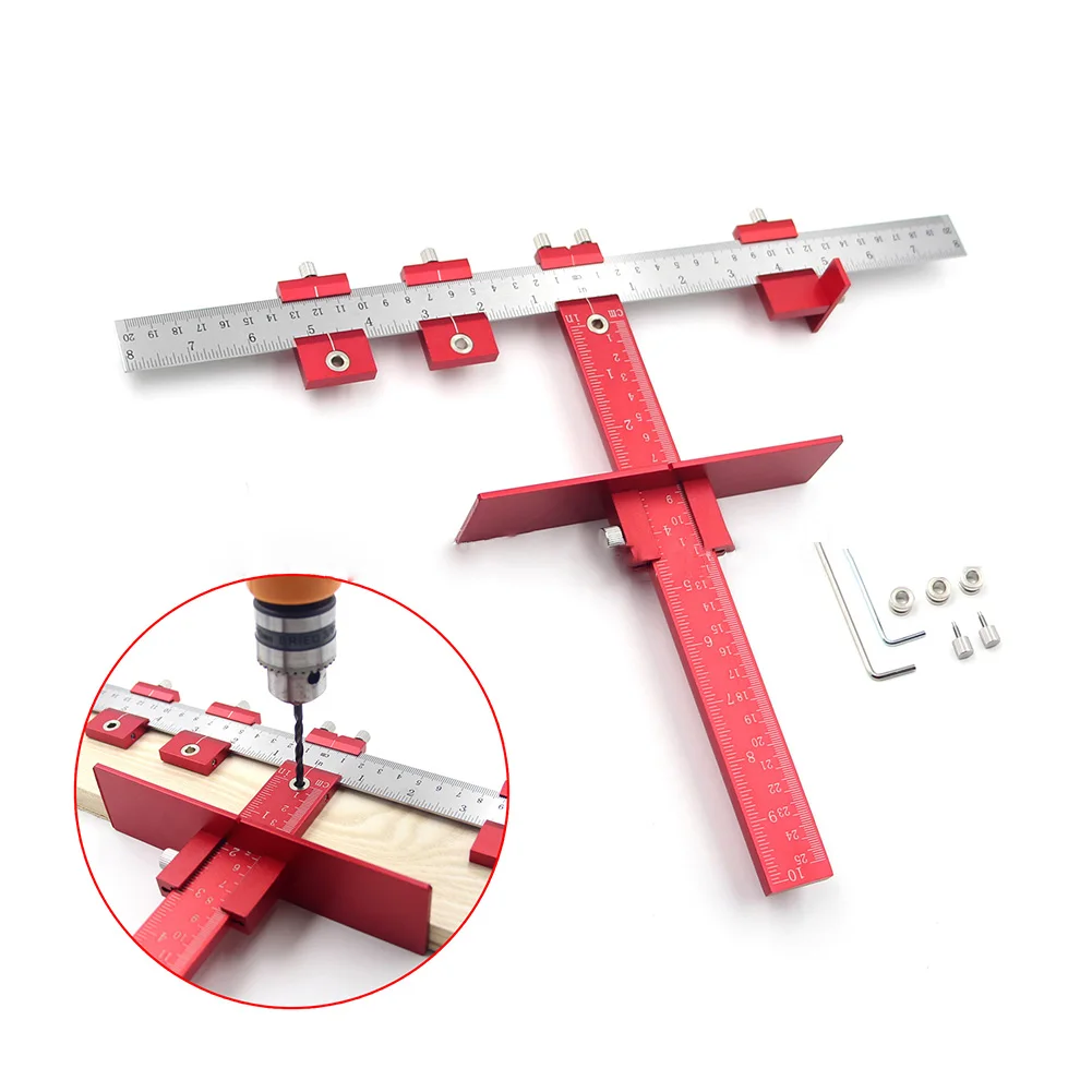 Aluminum Punch Locator Tool Drill Guide Sleeve Cabinet Jig Drawer Pull Wood Air Tool Accessories Jigs Templates
Aluminum Punch Locator Tool Drill Guide Sleeve Cabinet Jig Drawer Pull Wood Air Tool Accessories Jigs Templates