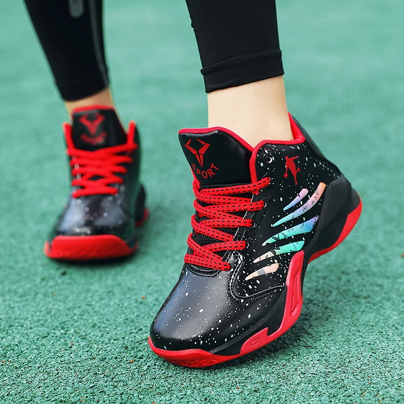 Children Sport Shoes for Basketball Comfortable Kids Athletic Trainers Boys Girls Basket Ball Training Trainers 2021
Children Sport Shoes for Basketball Comfortable Kids Athletic Trainers Boys Girls Basket Ball Training Trainers 2021