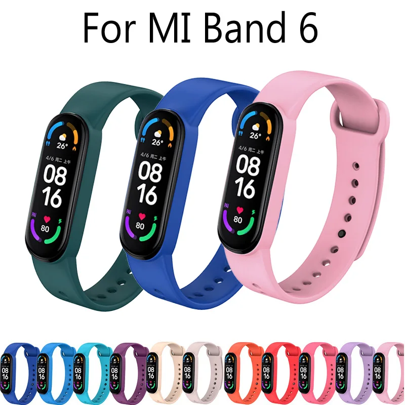 For Mi Band 6 Strap Color Matching Silicone Xiaomi Belt Replacement Watch Band Bracelet Pulseira Smart Sports Fitness Wrist
For Mi Band 6 Strap Color Matching Silicone Xiaomi Belt Replacement Watch Band Bracelet Pulseira Smart Sports Fitness Wrist