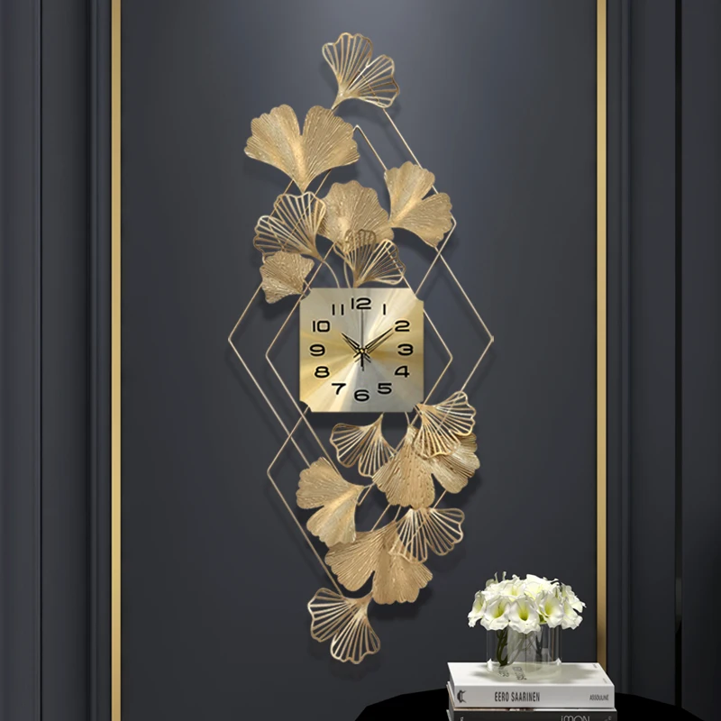 Luxury Golden Wall Clock Hanging Metal Fashion Irregular Modern Wall Clock Silent Quartz Orologio Parete Restaurant Decor EI50WC
Luxury Golden Wall Clock Hanging Metal Fashion Irregular Modern Wall Clock Silent Quartz Orologio Parete Restaurant Decor EI50WC